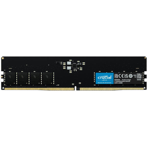 Memorie Crucial 16GB, DDR5, 5200MHz, CL42, 1.1v