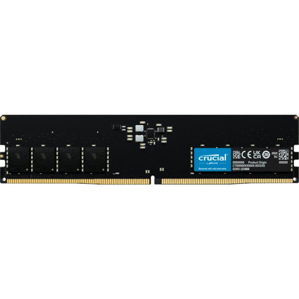 Memorie Crucial 32GB, DDR5, 5600MHz, CL46, 1.1v