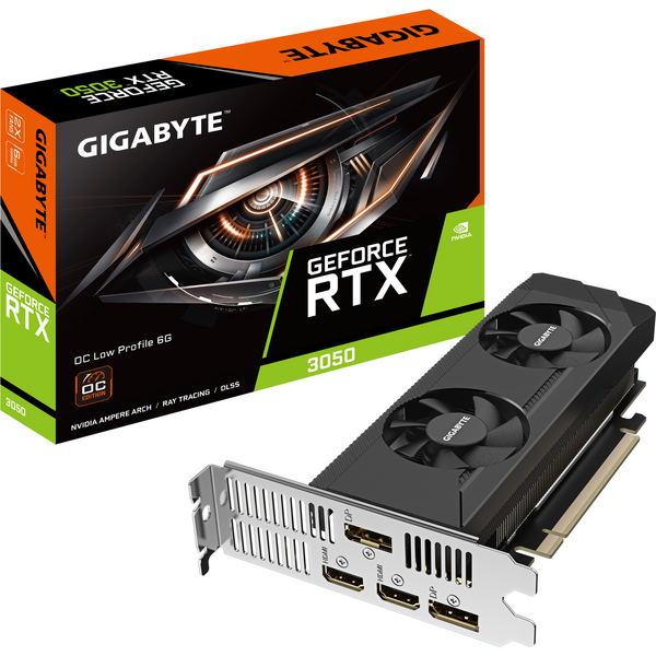 Placa video Gigabyte GeForce RTX 3050 Low Profile 6GB GDDR6 96-bit