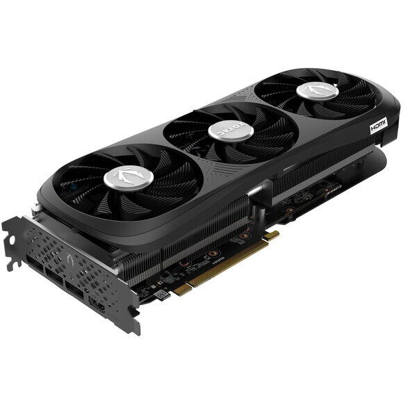 Placa video Zotac GeForce RTX 4070 Super Trinity  Black Edition 12GB GDDR6X 192 Bit DLSS 3.0