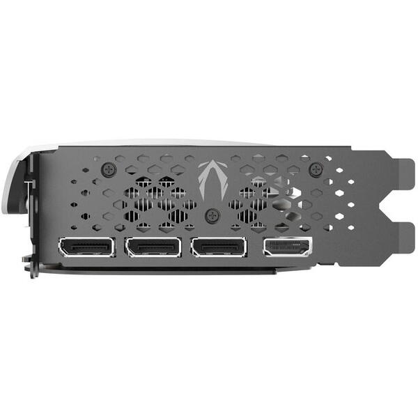 Placa video Zotac GeForce RTX 4070 TWIN EDGE OC White Edition 12GB GDDR6X 192 bit DLSS 3.0