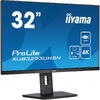 Monitor LED IIyama ProLite XUB3293UHSN-B5 31.5 inch UHD IPS 4 ms 60 Hz KVM USB-C