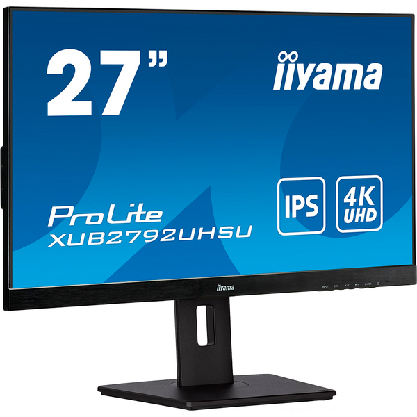 Monitor LED IIyama ProLite XUB2792UHSU-B5 27 inch UHD IPS 4 ms 60 Hz