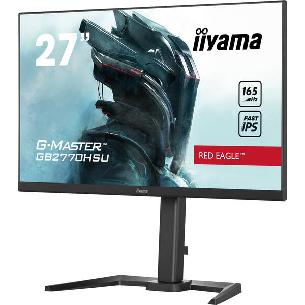 Monitor Gaming IIyama G-MASTER Red Eagle GB2770HSU-B5 27 inch FHD IPS 0.8 ms 165 Hz