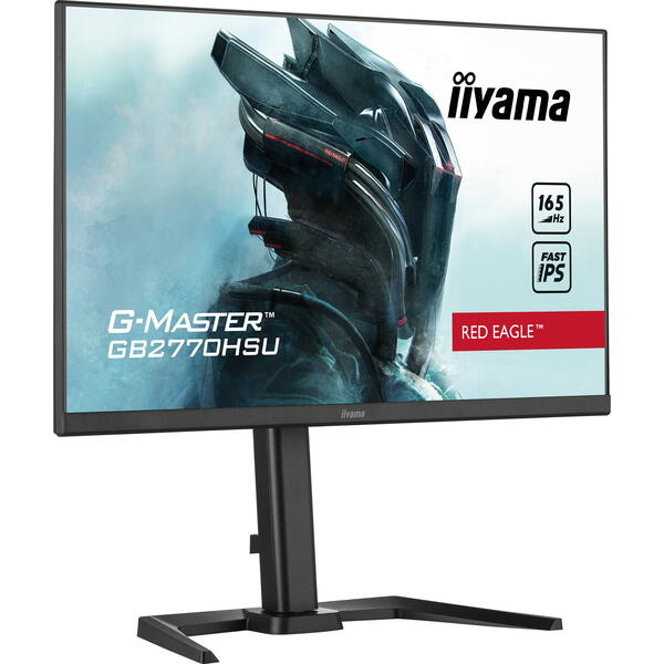 Monitor Gaming IIyama G-MASTER Red Eagle GB2770HSU-B5 27 inch FHD IPS 0.8 ms 165 Hz