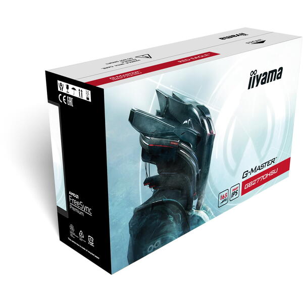 Monitor Gaming IIyama G-MASTER Red Eagle GB2770HSU-B5 27 inch FHD IPS 0.8 ms 165 Hz