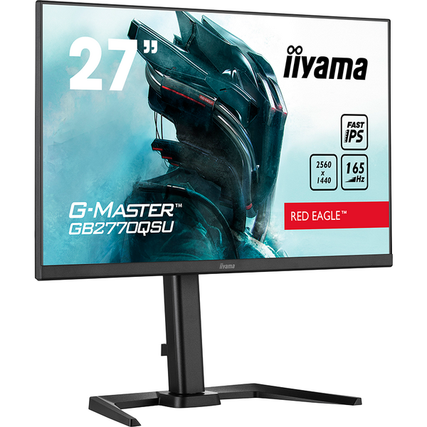 Monitor Gaming IIyama G-MASTER Red Eagle GB2770QSU-B5 27 inch QHD IPS 0.5 ms 165 Hz HDR FreeSync Premium Pro