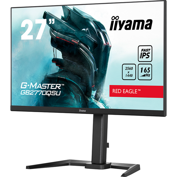 Monitor Gaming IIyama G-MASTER Red Eagle GB2770QSU-B5 27 inch QHD IPS 0.5 ms 165 Hz HDR FreeSync Premium Pro