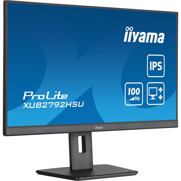 Monitor LED IIyama ProLite XUB2792HSU-B6 27 inch FHD IPS 0.4 ms 100 Hz