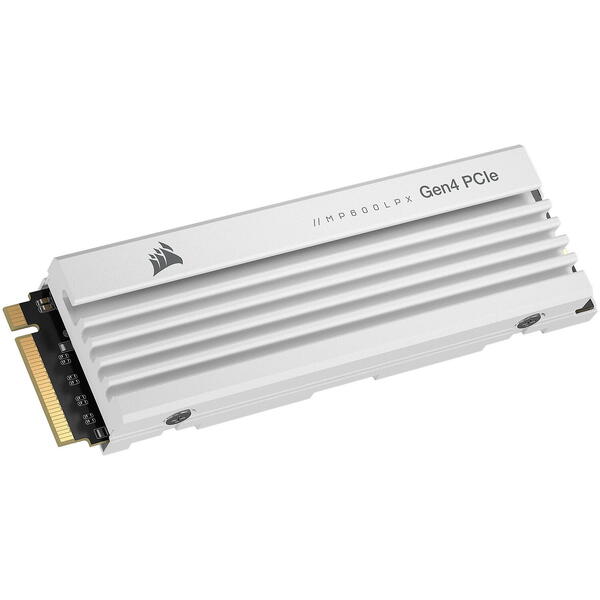 SSD Corsair MP600 Pro LPX Heatsink White 1TB PCI Express 4.0 x4 M.2 2280