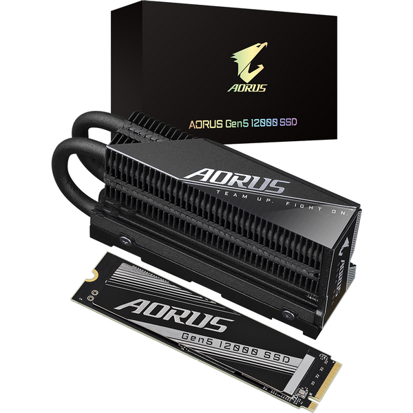 SSD Gigabyte AORUS Gen5 12000 1TB PCI Express 5.0 x4 M.2 2280