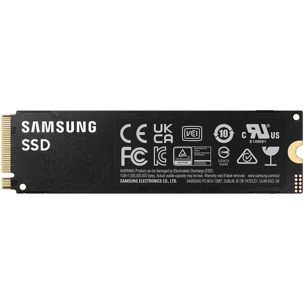 SSD Samsung 990 PRO 4TB PCI Express 4.0 x4 M.2 2280