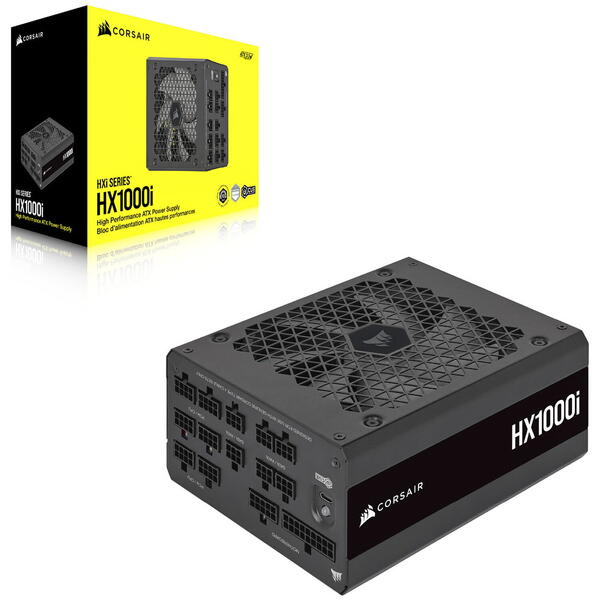 Sursa Corsair HX1000i, 80+ Platinum, 1000W