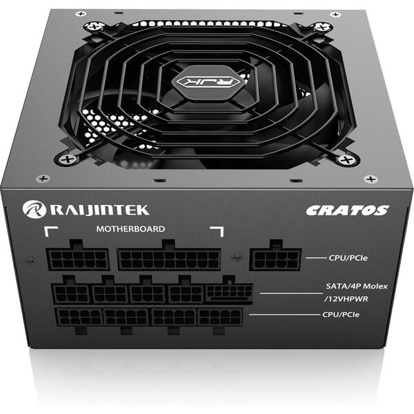 Sursa RAIJINTEK Cratos 1000, 80+ Gold, 1000W, Full Modulara