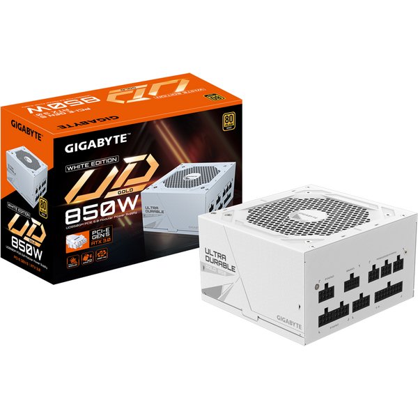 Sursa Gigabyte UD850GM PG5 White, 80+ Gold, 850W