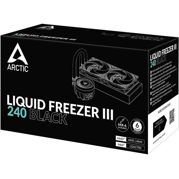 Cooler Arctic Liquid Freezer III 240 Black