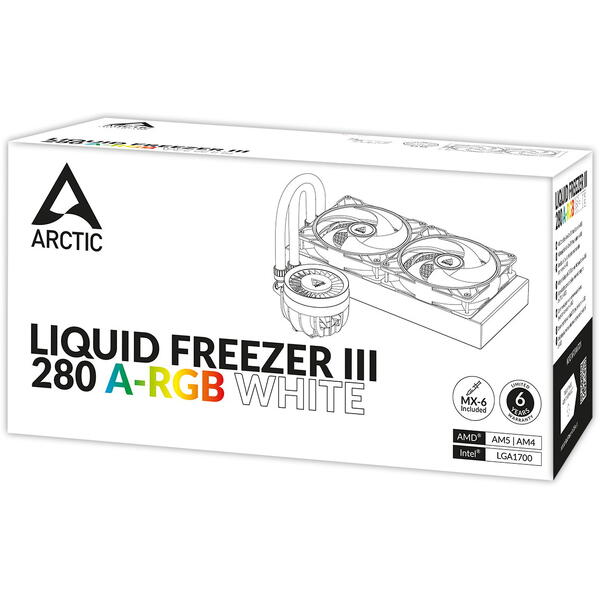 Cooler Arctic Liquid Freezer III 280 ARGB White