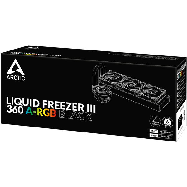 Cooler Arctic Liquid Freezer III 360 ARGB Black