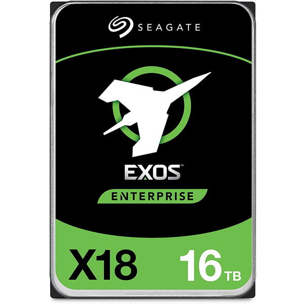 Hard Disk Server Seagate Exos X18 SATA 3 16TB, 256MB, 3.5 inch