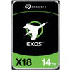 Hard Disk Server Seagate Exos X18 14TB, 7200RPM, 256MB, SATA 3, 3.5inch