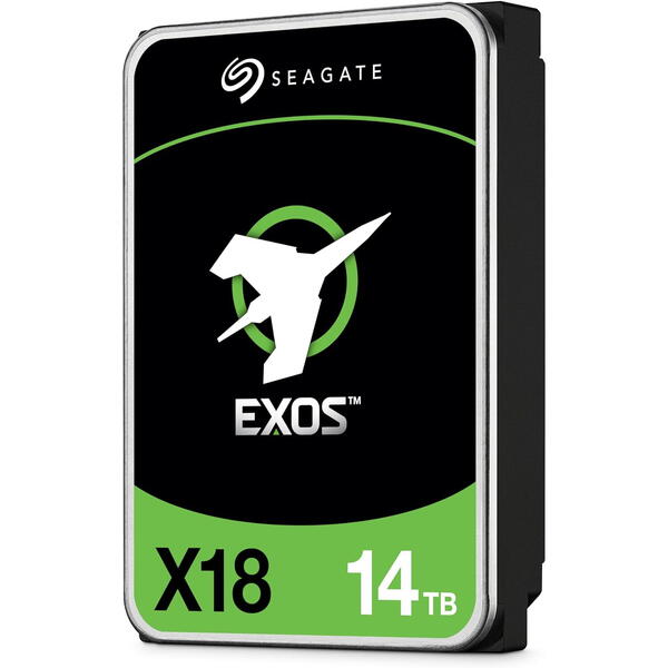 Hard Disk Server Seagate Exos X18 14TB, 7200RPM, 256MB, SATA 3, 3.5inch
