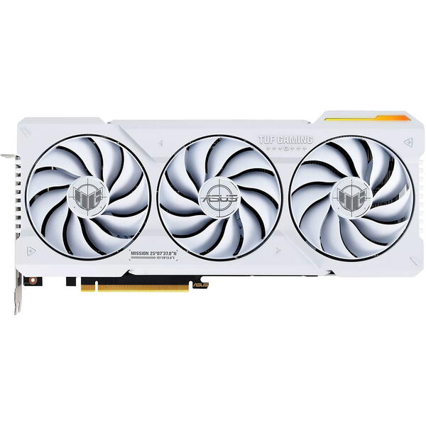 Placa video Asus GeForce RTX 4070 Ti SUPER TUF GAMING OC White 16GB GDDR6X 256 Bit DLSS 3.0