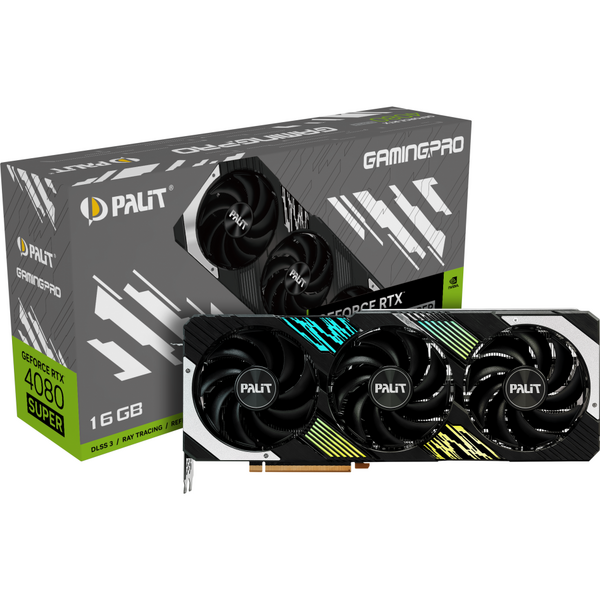 Placa video Palit GeForce RTX 4080 SUPER GamingPro 16GB GDDR6X 256 Bit DLSS 3.0