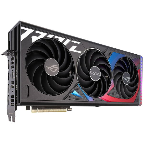 Placa video Asus GeForce RTX 4070 SUPER ROG STRIX 12GB GDDR6X 192 Bit DLSS 3.0