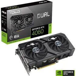 Placa video Asus GeForce RTX 4060 DUAL EVO 8GB GDDR6 128 bit DLSS 3.0