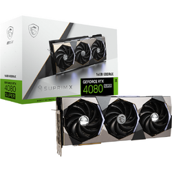 GeForce RTX 4080 SUPER SUPRIM X 16GB GDDR6X 256 Bit DLSS 3.0