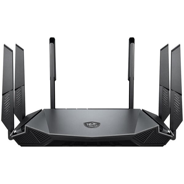 Router Wireless MSI RadiX AX6600 WiFi 6 Tri-Band 2.5 Gigabit