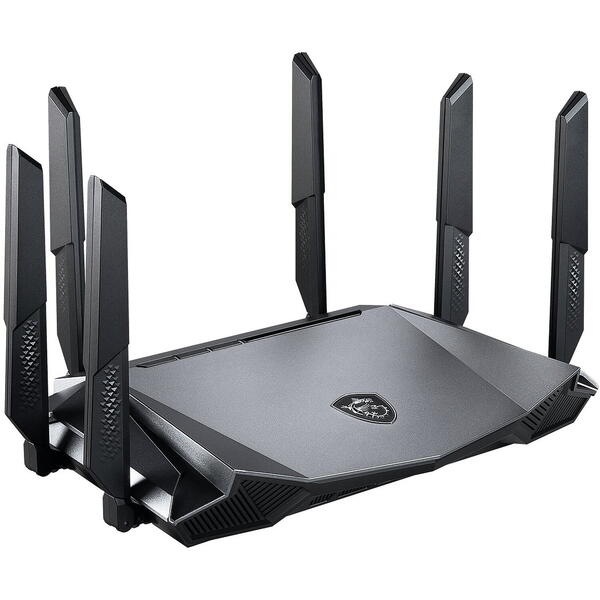 Router Wireless MSI RadiX AX6600 WiFi 6 Tri-Band 2.5 Gigabit