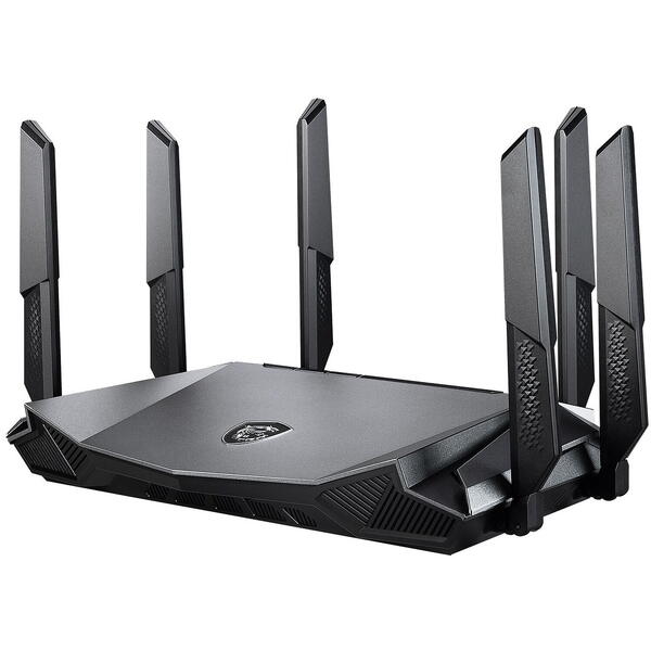 Router Wireless MSI RadiX AX6600 WiFi 6 Tri-Band 2.5 Gigabit