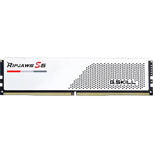 Memorie G.Skill Ripjaws S5 White 32GB DDR5 6000MHz CL30 Kit Dual Channel