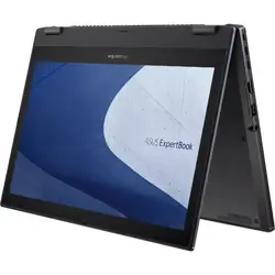 Laptop Asus ExpertBook L2 Flip L2402FYA, 14 inch FHD Touch, AMD Ryzen 5 5625U, 16GB DDR4, 512GB SSD, Radeon, Win 11 Pro, Star Black