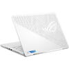 Laptop Gaming Asus ROG Zephyrus G14 GA402XY, 14 inch QHD+ 165Hz, AMD Ryzen 9 7940HS, 32GB DDR5, 1TB SSD, GeForce RTX 4090 16GB, Win 11 Home, Moonlight White
