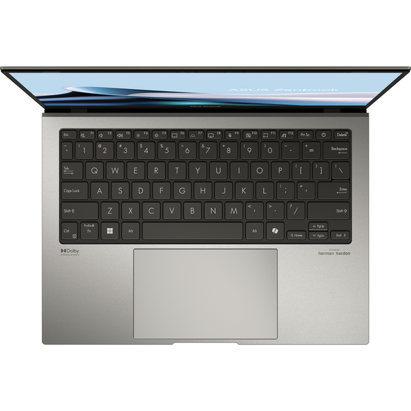 Laptop Asus Zenbook S 13 OLED UX5304MA, 13.3 inch 3K, Intel Core Ultra 7 155U, 32GB DDR5X, 1TB SSD, Intel Graphics, Win 11 Pro, Basalt Grey