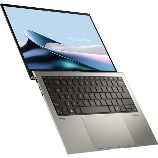 Laptop Asus Zenbook S 13 OLED UX5304MA, 13.3 inch 3K, Intel Core Ultra 7 155U, 32GB DDR5X, 1TB SSD, Intel Graphics, Win 11 Pro, Basalt Grey