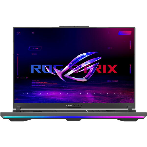 Laptop Asus ROG Strix G16 G614JIR, 16 inch QHD+ 240Hz, Intel Core i9 14900HX, 32GB DDR5, 1TB SSD, GeForce RTX 4070 8GB, Volt Green