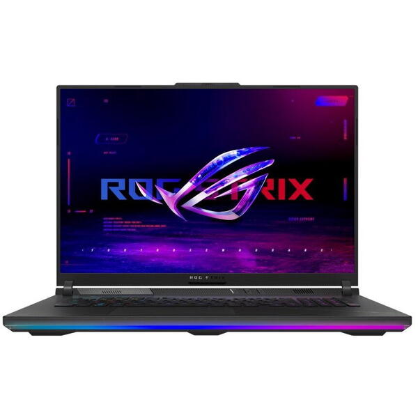 Laptop Asus ROG Strix G18 G814JIR, 18 inch 2.5K 240Hz G-Sync, Intel Core i9 14900HX, 32GB DDR5, 1TB SSD, GeForce RTX 4070 8GB, Volt Green