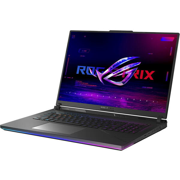 Laptop Asus ROG Strix G18 G814JIR, 18 inch 2.5K 240Hz G-Sync, Intel Core i9 14900HX, 32GB DDR5, 1TB SSD, GeForce RTX 4070 8GB, Volt Green