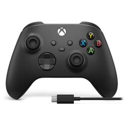 Gamepad Microsoft Xbox Series X Wireless - Carbon Black + USB-C Cable