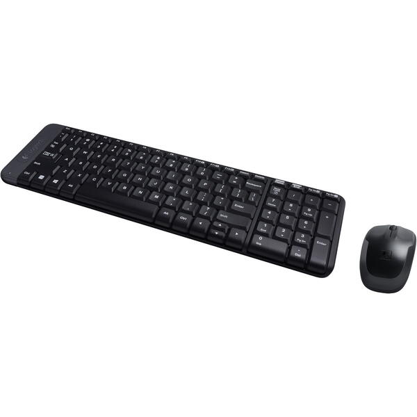 Kit Tastatura si Mouse Logitech MK220 Wireless Combo