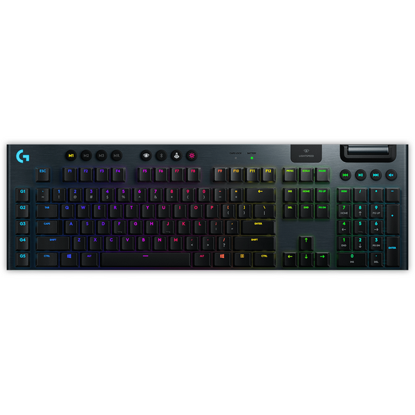 Tastatura gaming Logitech G915 LIGHTSPEED Wireless GL Tactile Mecanica