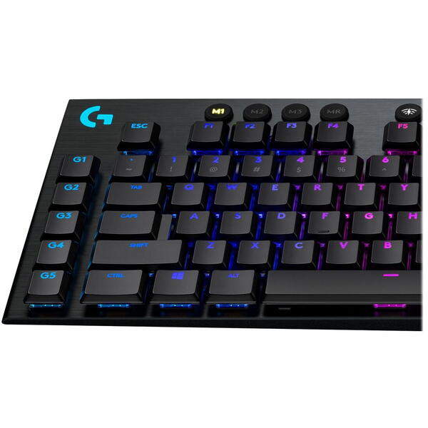 Tastatura gaming Logitech G915 LIGHTSPEED Wireless GL Tactile Mecanica