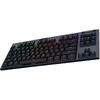 Tastatura gaming Logitech G915 TKL LIGHTSPEED Wireless GL Clicky Mecanica