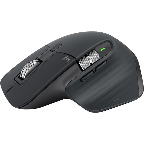 Mouse Logitech MX Master 3S, Wireless/Bluetooth, Graphite