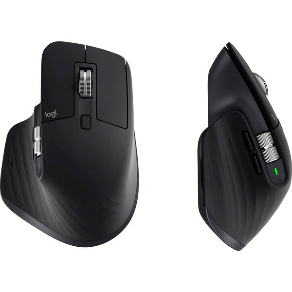 Mouse Logitech MX Master 3S, Wireless/Bluetooth, Graphite