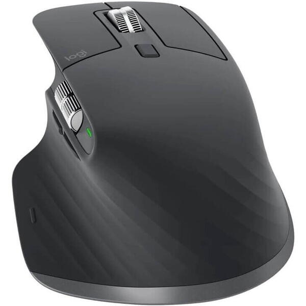 Mouse Logitech MX Master 3S, Wireless/Bluetooth, Graphite