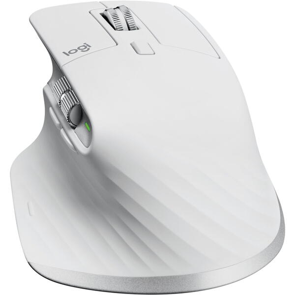 Mouse Logitech MX Master 3S, Wireless/Bluetooth, Pale Grey